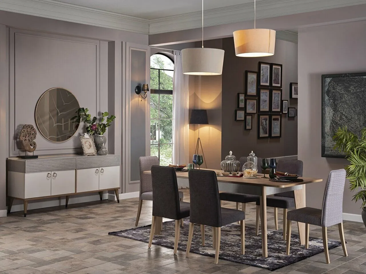 LENA Extendable Dining Table-11