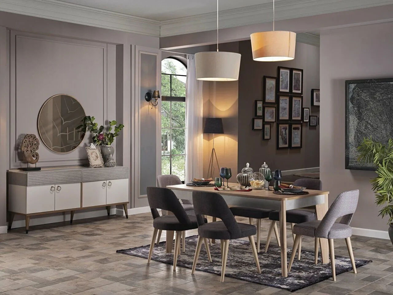 LENA Extendable Dining Table-12