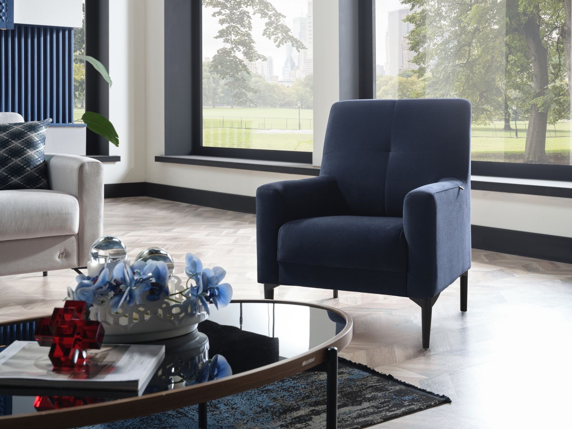 MONREO Sofa Set - Grey-003