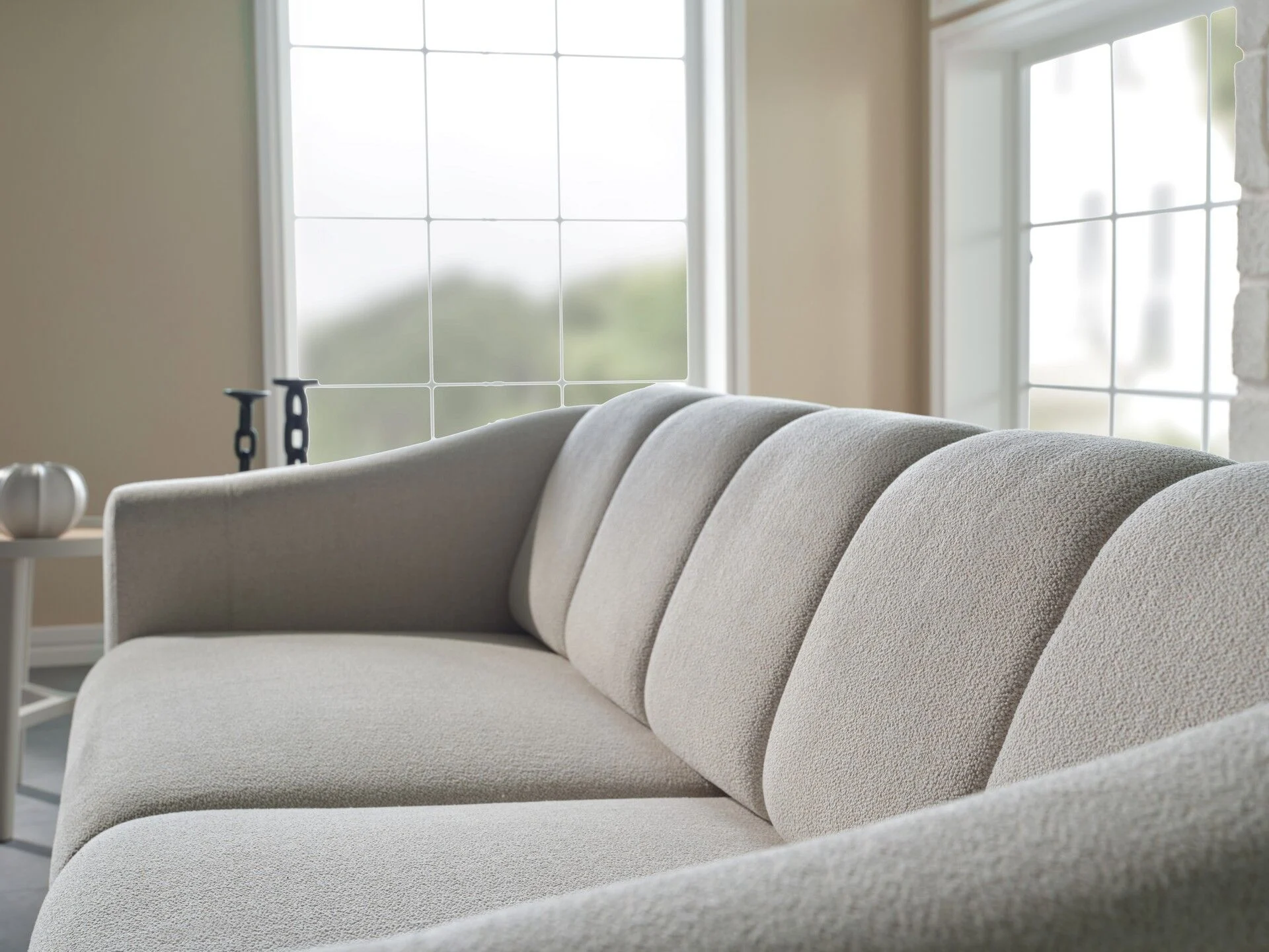 FIONA Sofa Set - Beige Legs (7)