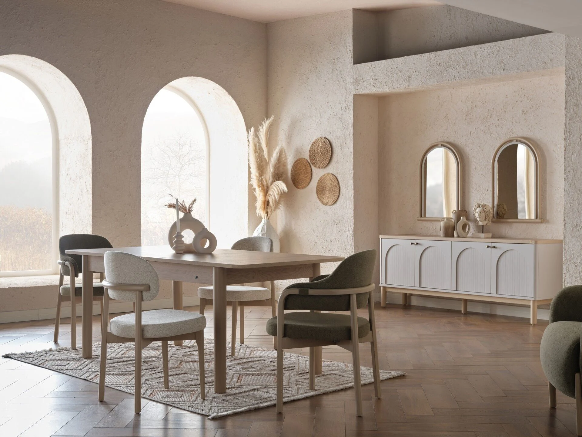 BORNEO Extending Dining Table (3)