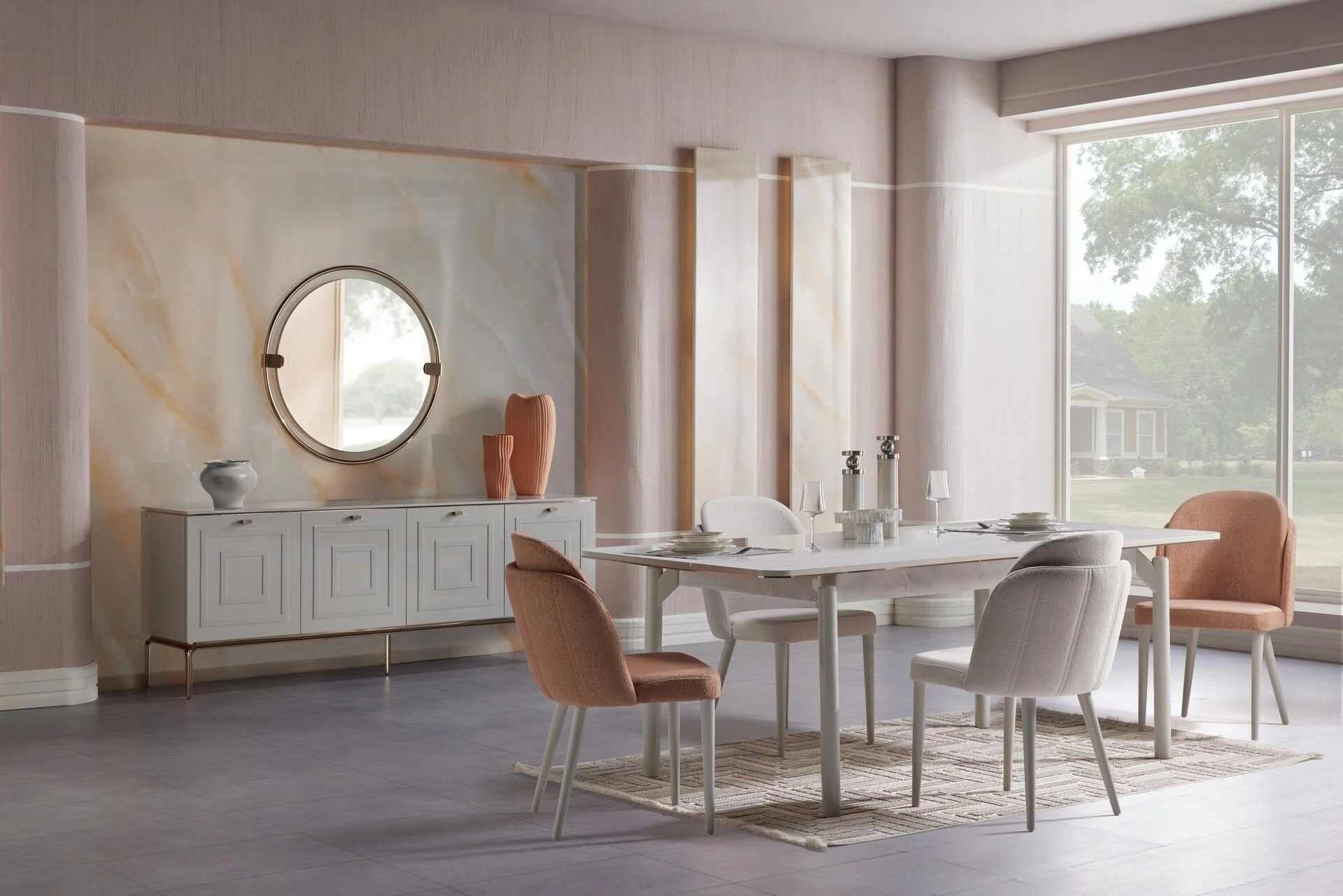 BRIELLA Extending Dining Table (4)